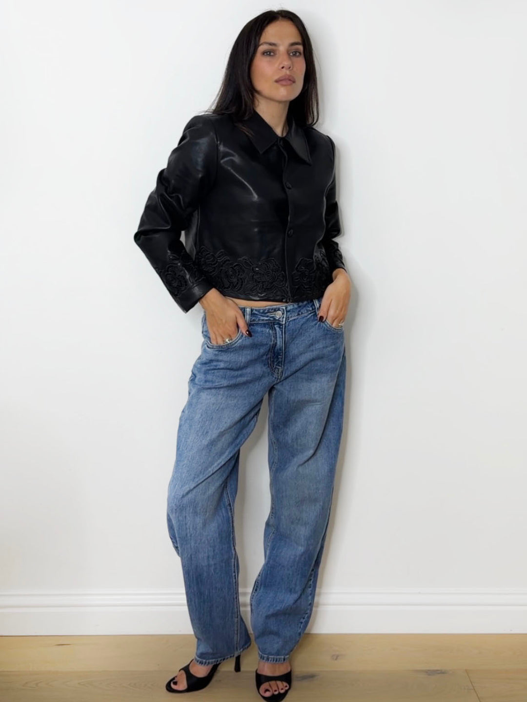 SOFIA LACE PANEL JACKET