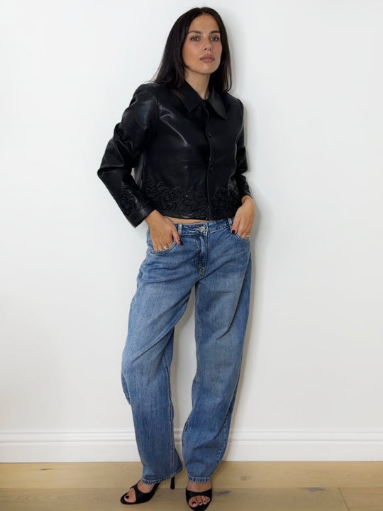 SOFIA LACE PANEL JACKET