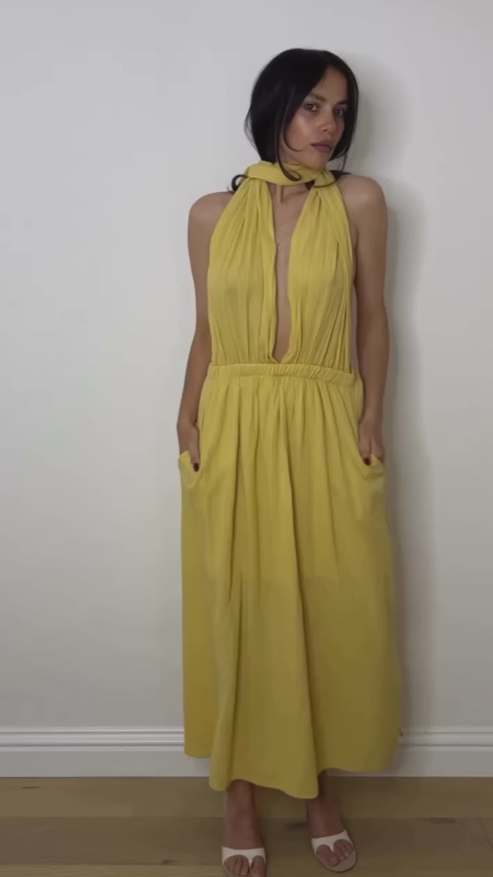LINEN MULTI WAY DRESS